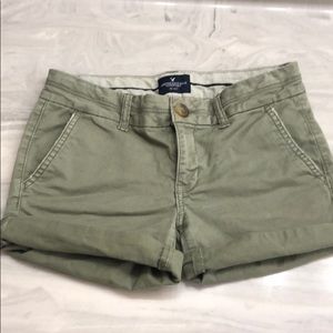 American eagle size 0 midi shorts